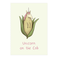 Unicorn on the Cob (Print Only)