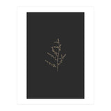 Dainty Botanicals in Gold and Black (Print Only) thumbnail