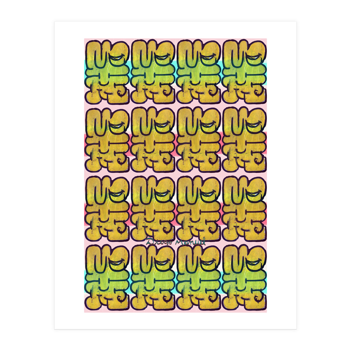 Graffitis 2021 Tapiz 95 (Print Only)