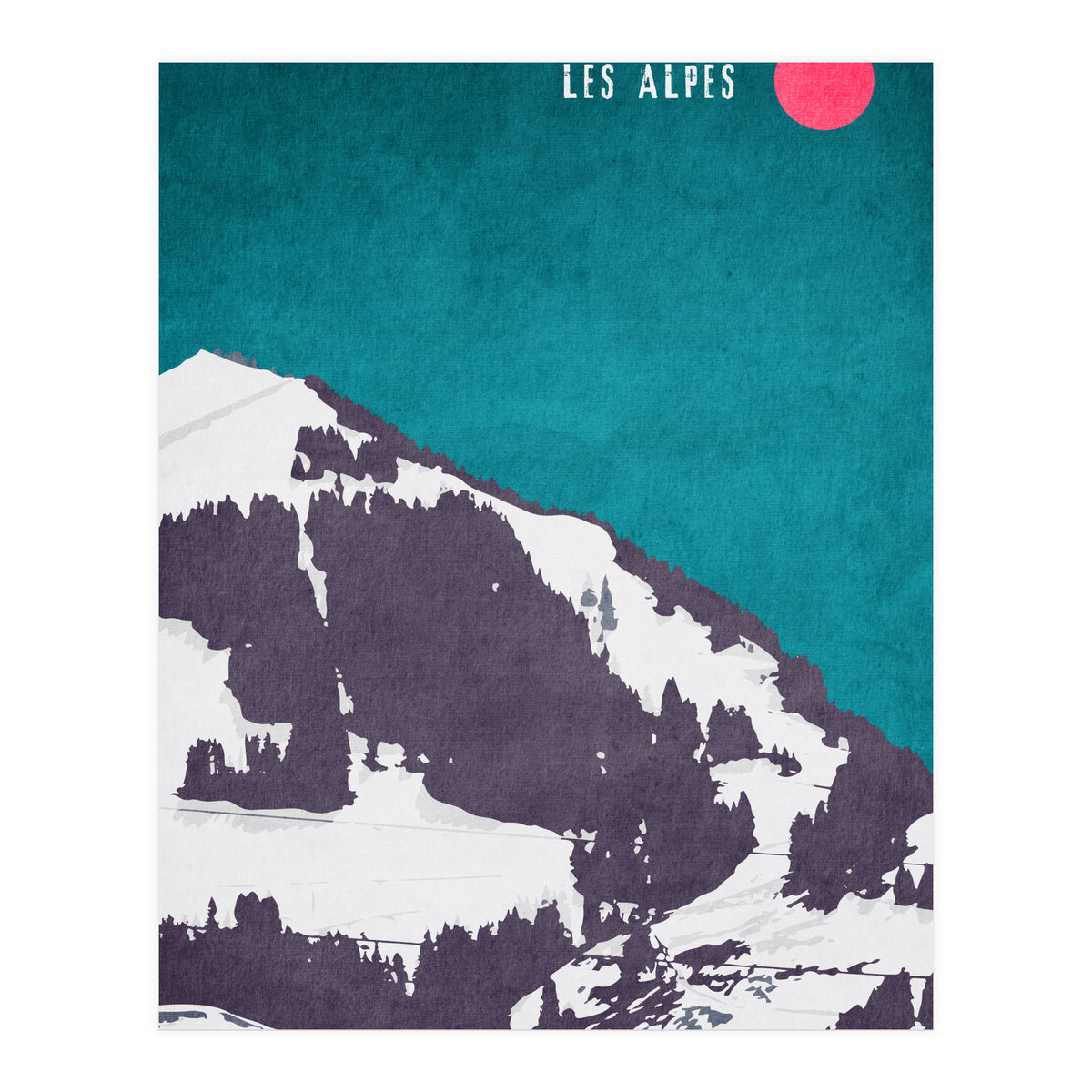 Les Alpes (Print Only)