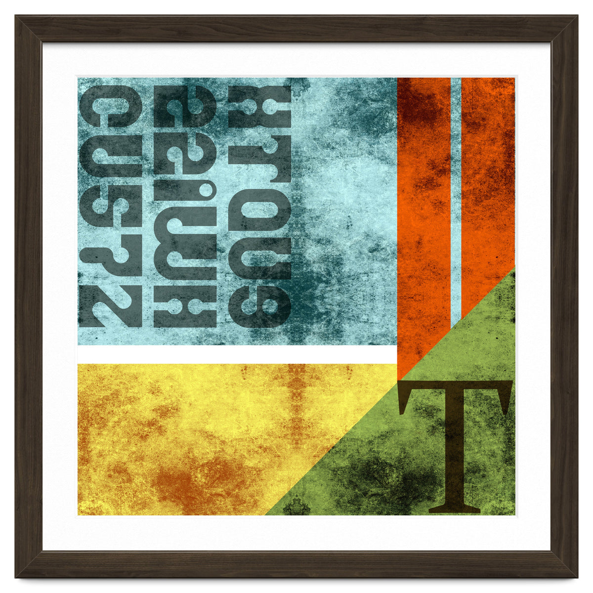 Abstract Industrial Rgby