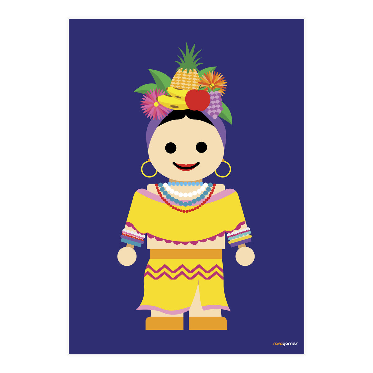 Carmen Miranda Toy (Print Only)