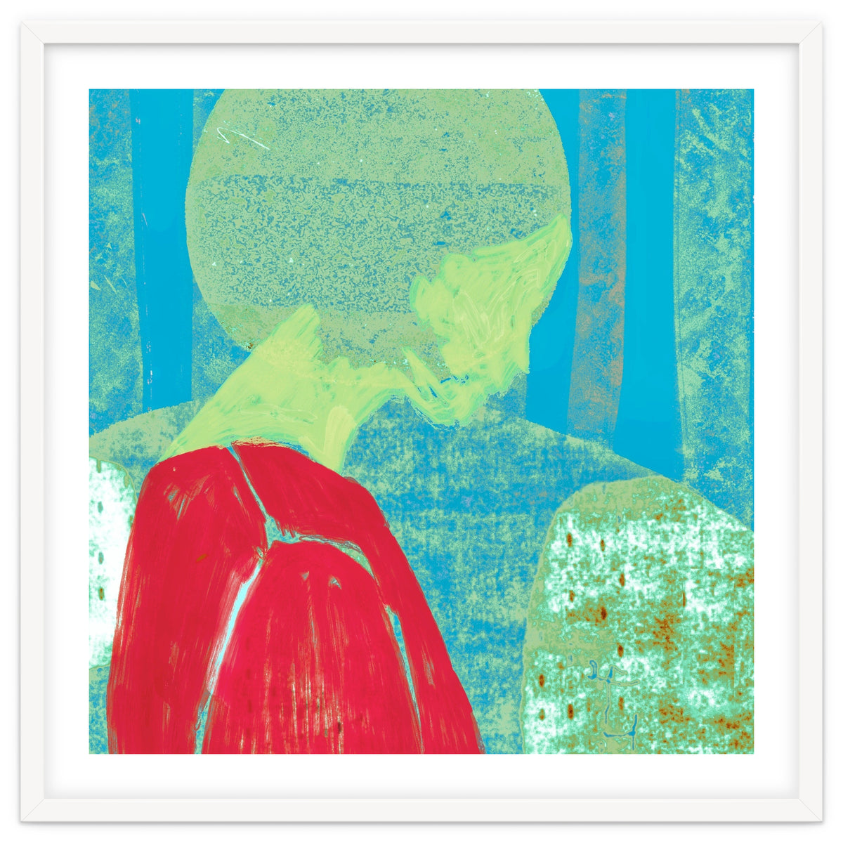 And she closed her eyes