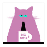 Big Boss Lilac Cat  (Print Only) thumbnail