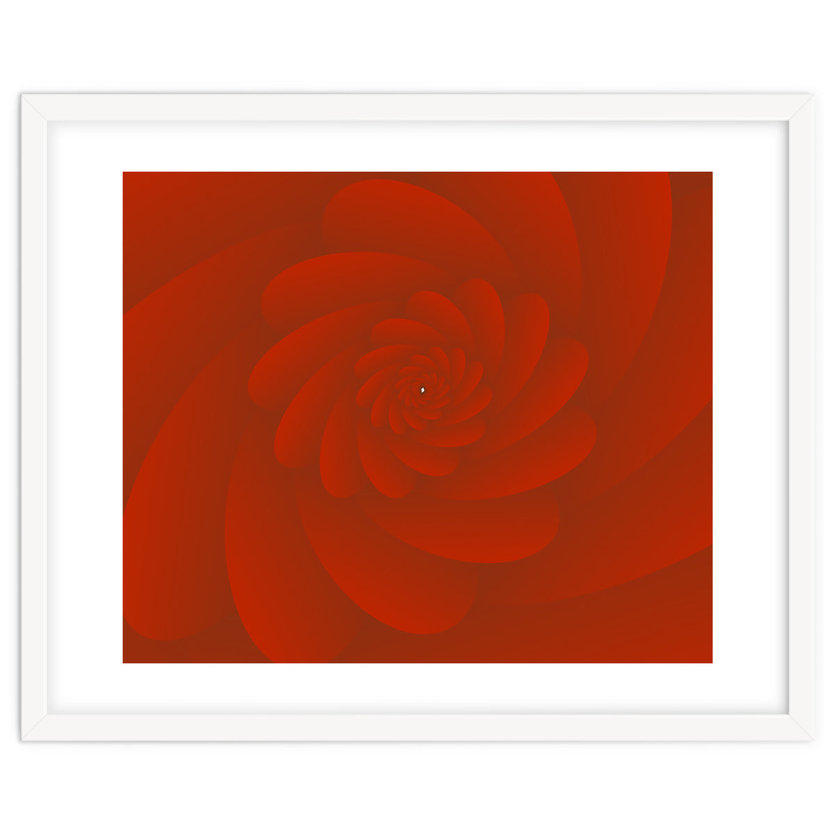 3 D Image Abstract Rose Flower ART