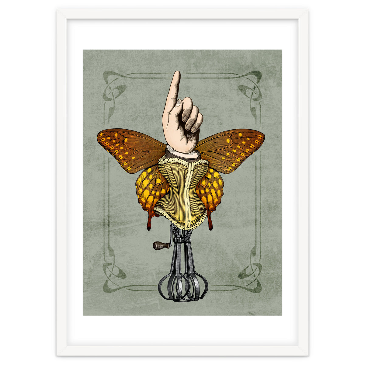 Butterhand Portrait