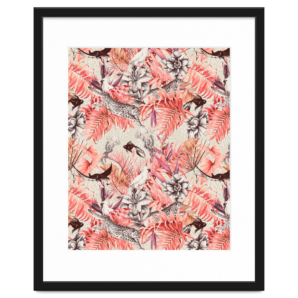 Tropical paradise pink