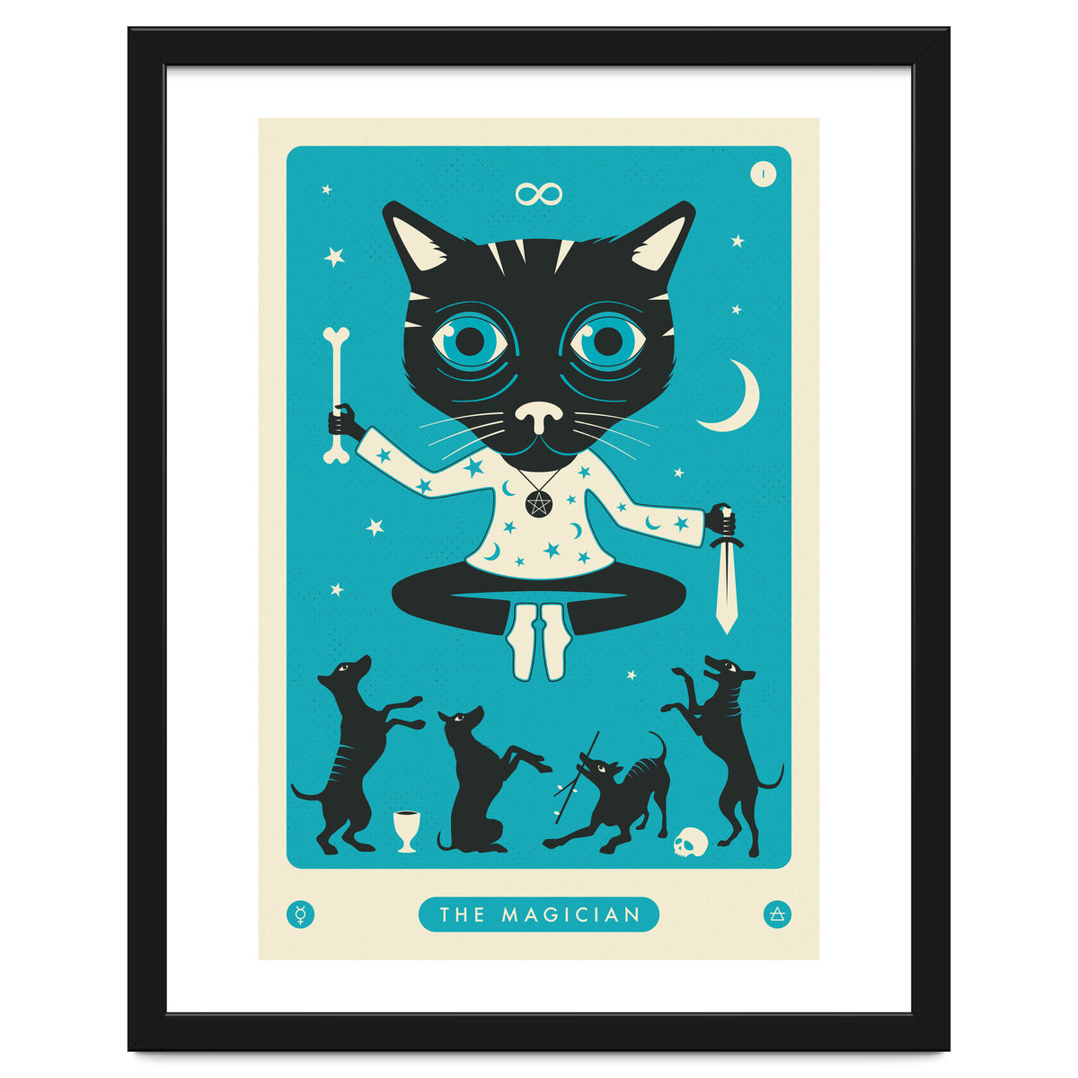 TAROT CARD CAT: THE MAGICIAN
