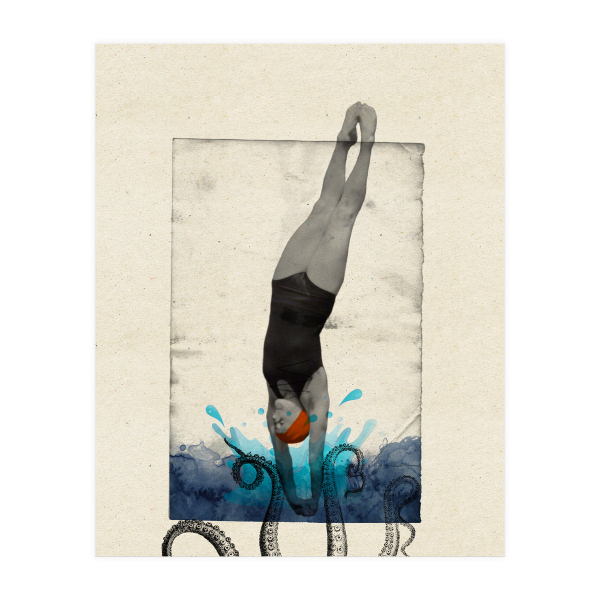 The Swimmer (Print Only)