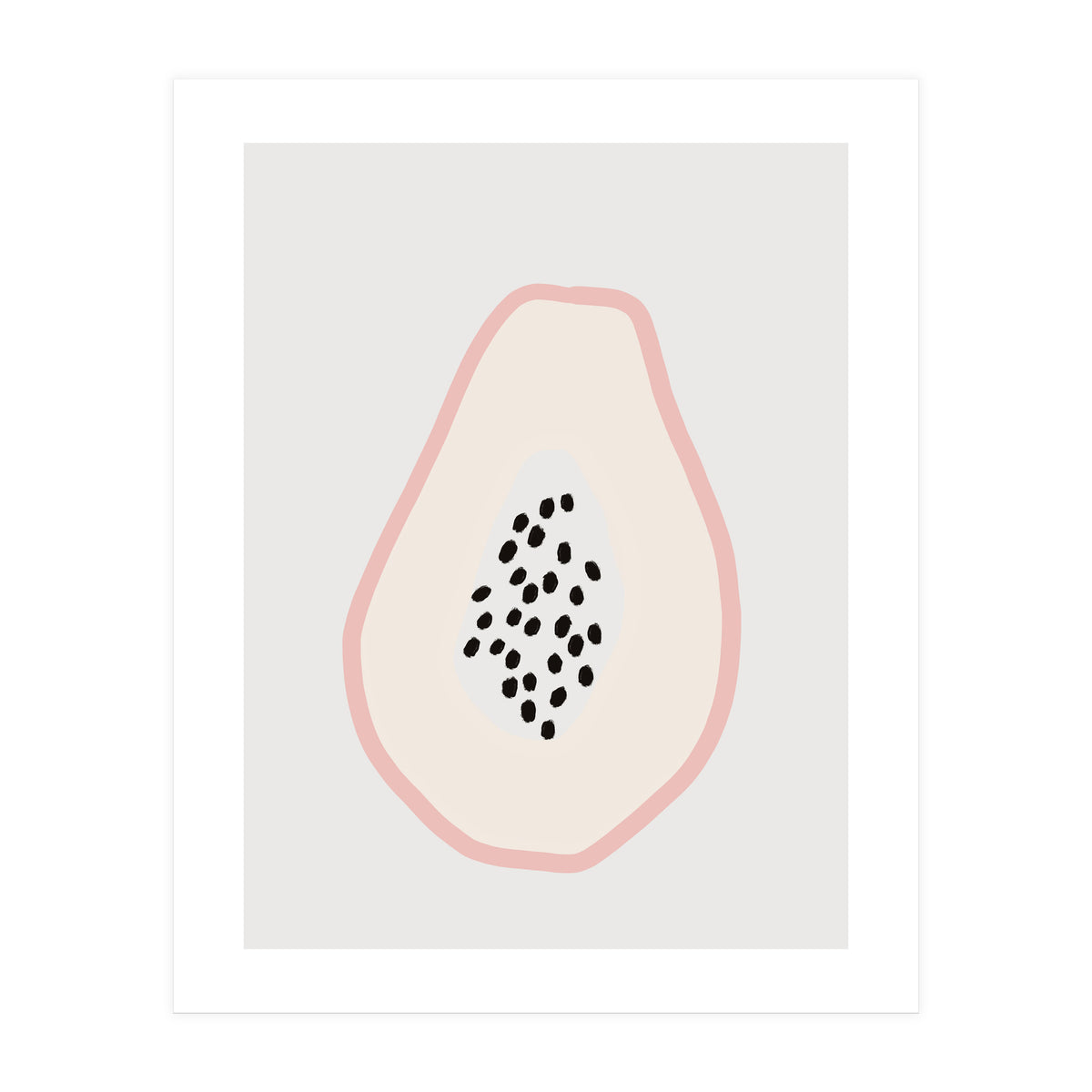Pink Papaya (Print Only)