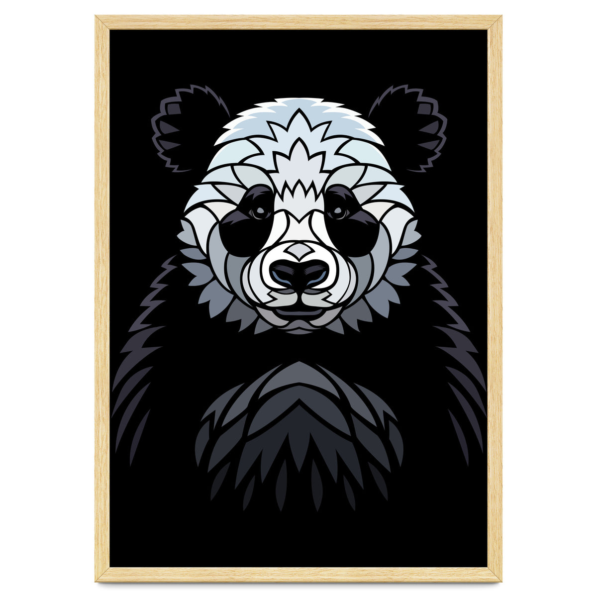 Tribal frontal Panda