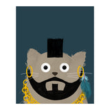 Doozal Cat Mr T (Print Only) thumbnail