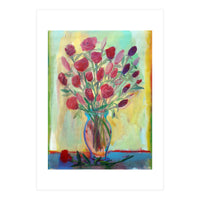 Flores Rojas 4 (Print Only)