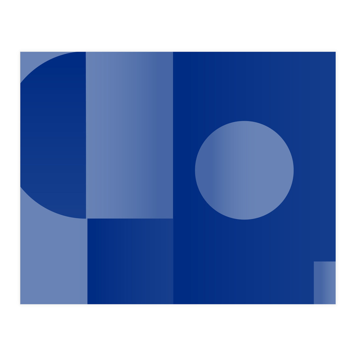 Lowering the moon | abstract minimal (Print Only)