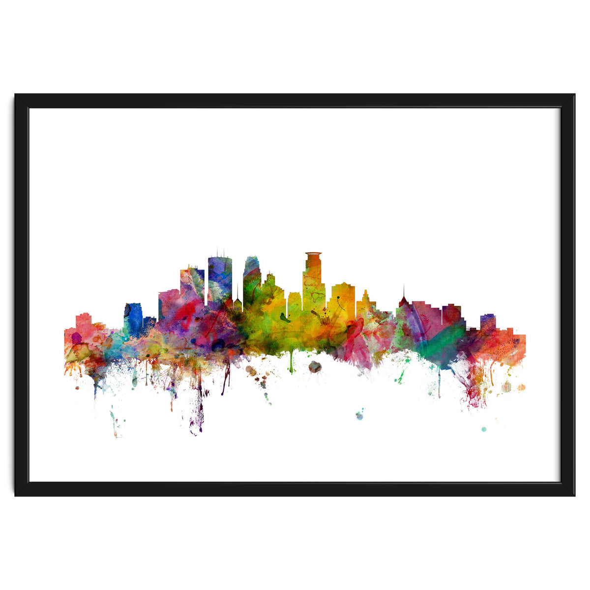 Minneapolis Minnesota Skyline