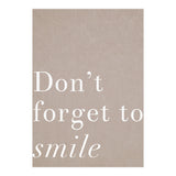 Don't Forget To Smile (Print Only) thumbnail