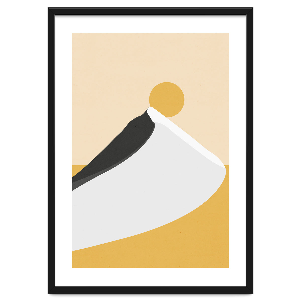 Abstract Dune - Golden Desert