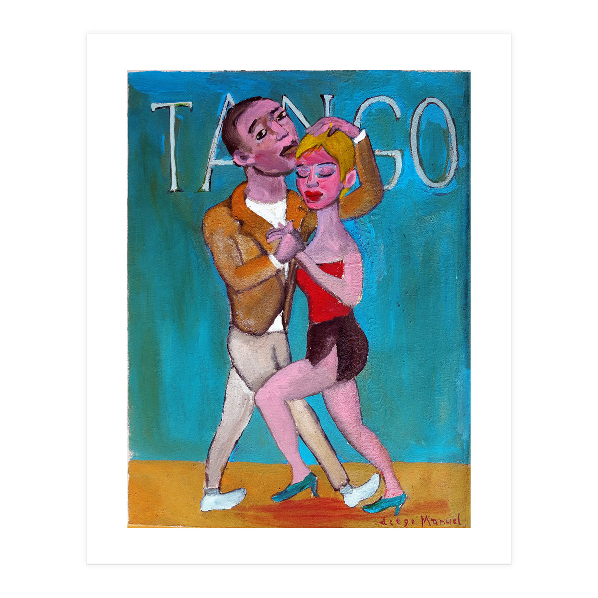 Caricias De Tango (Print Only)
