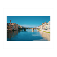 Florence and the river Arno (Print Only)