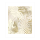 Relaxing Palms-Gold (Print Only) thumbnail