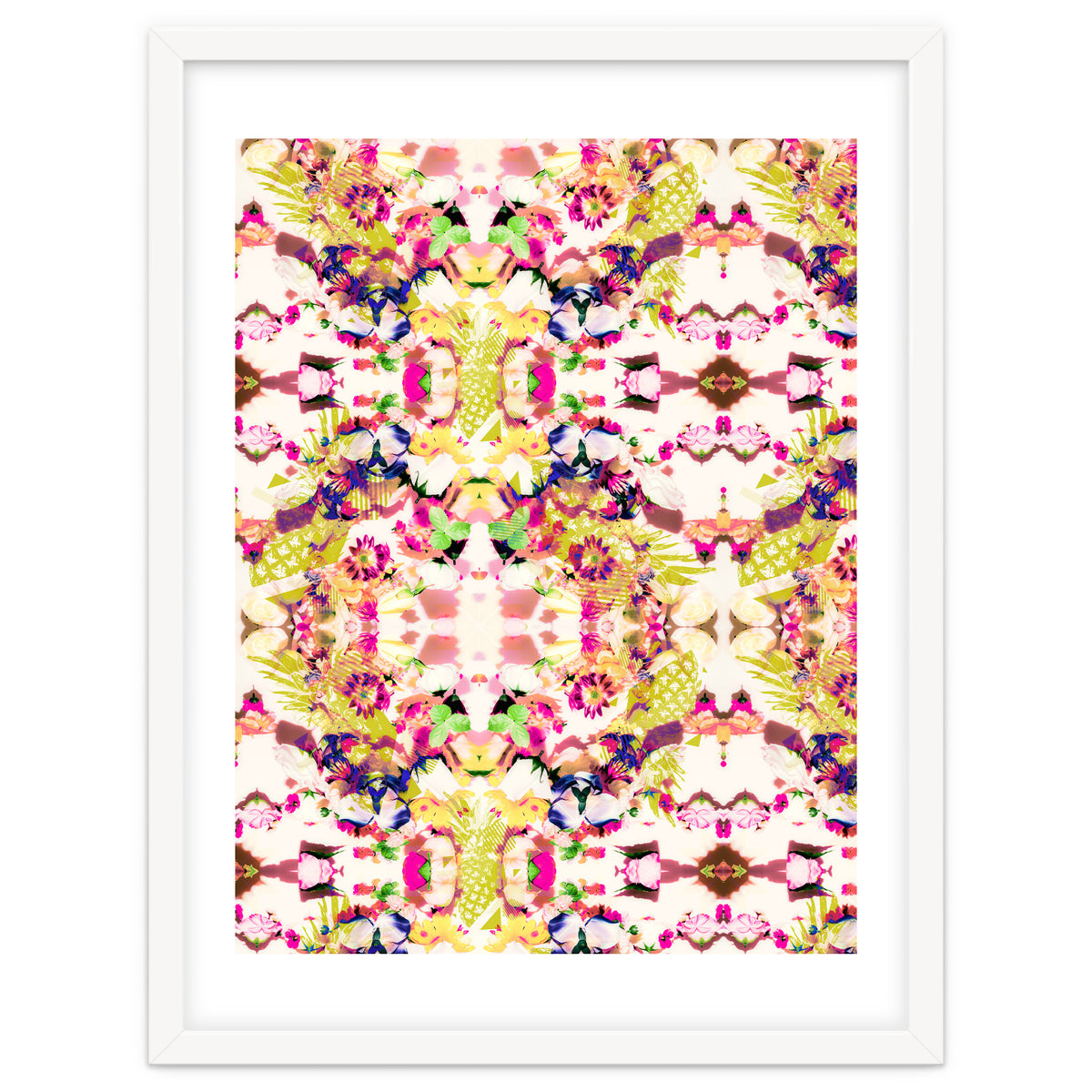 Painting mosaic - Abstract nature