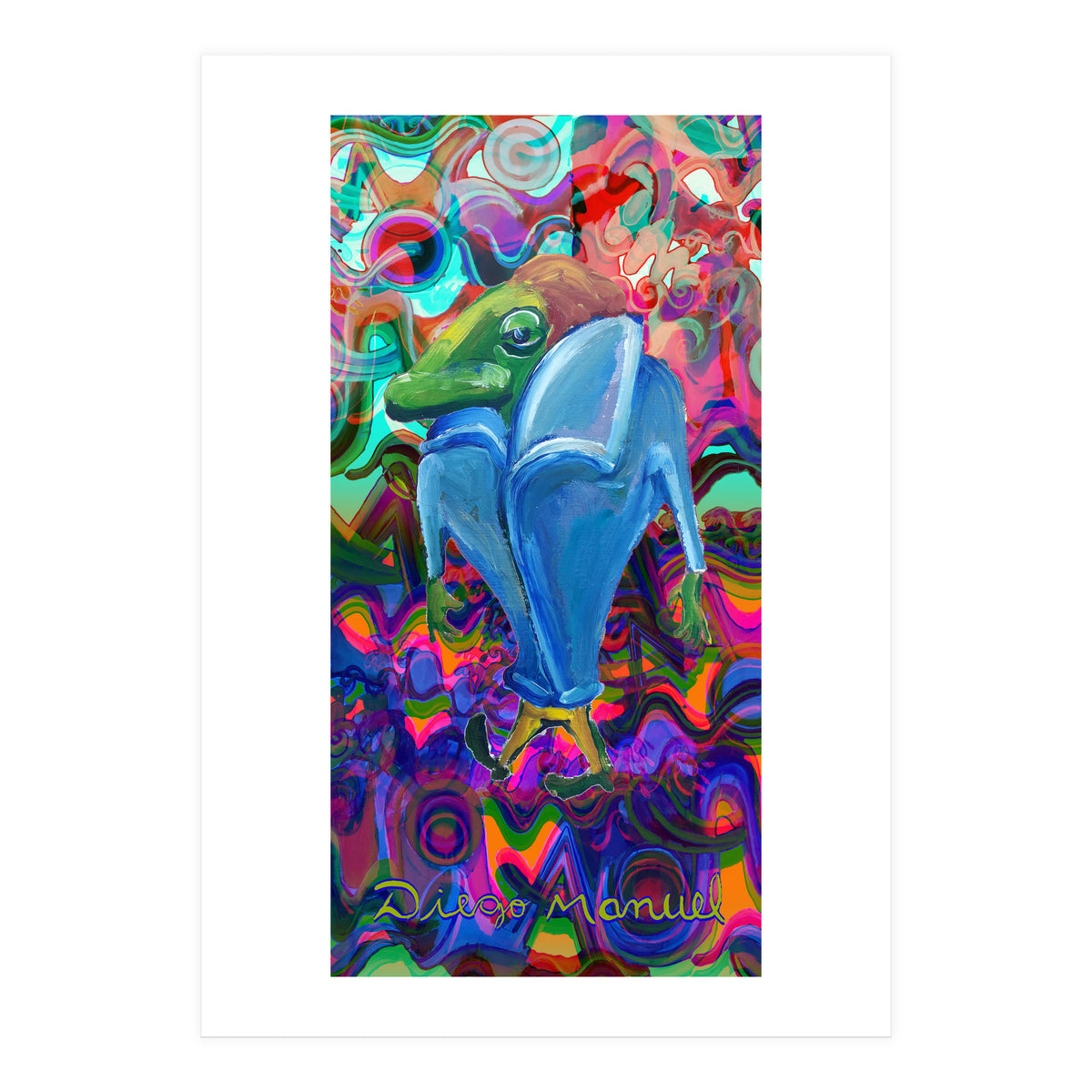 Camperita Azul (Print Only)