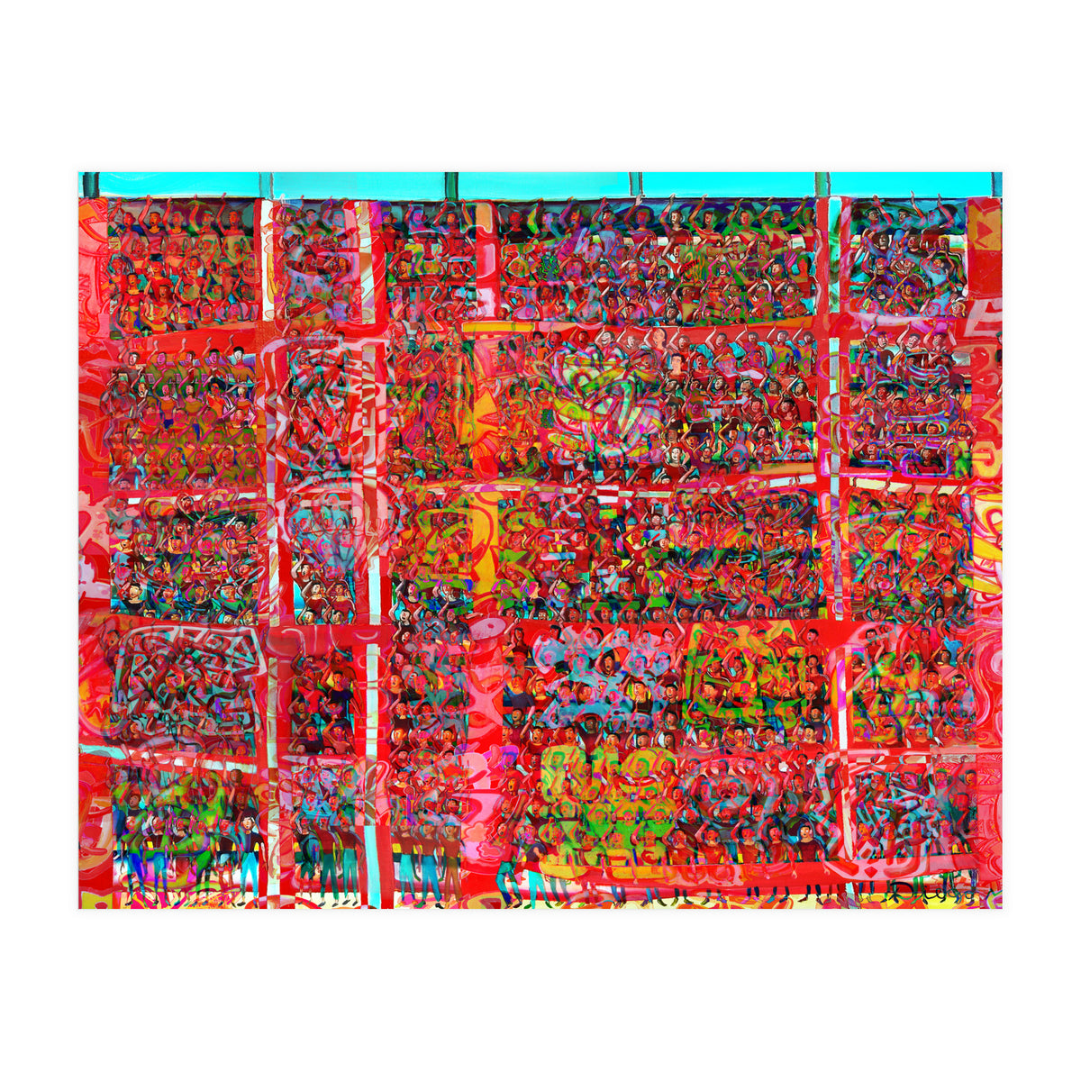 Gran Hinchada Roja 7 (Print Only)