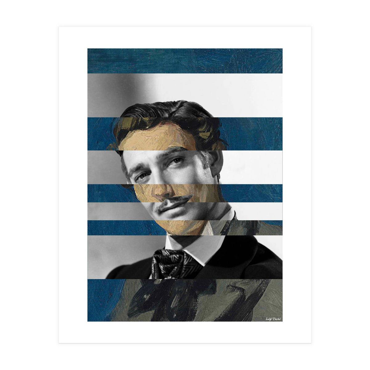 Picasso's Portrait Of Renart & Clark Gable (Print Only)