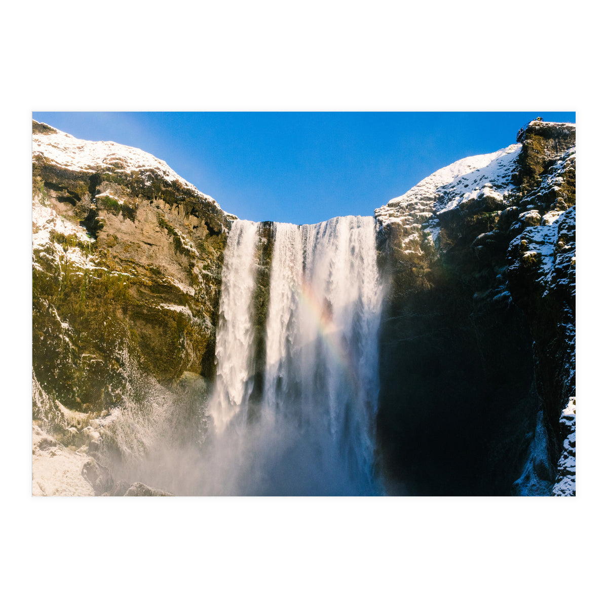Skogafoss Waterfall Iceland 4 (Print Only)