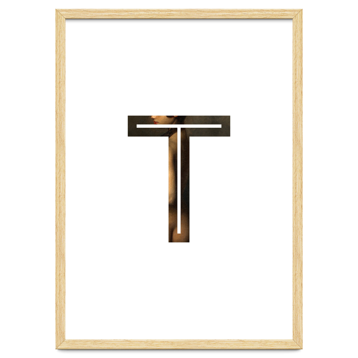 Letter T - (Impress)