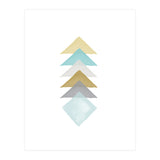 Watercolor Triangles (Print Only) thumbnail