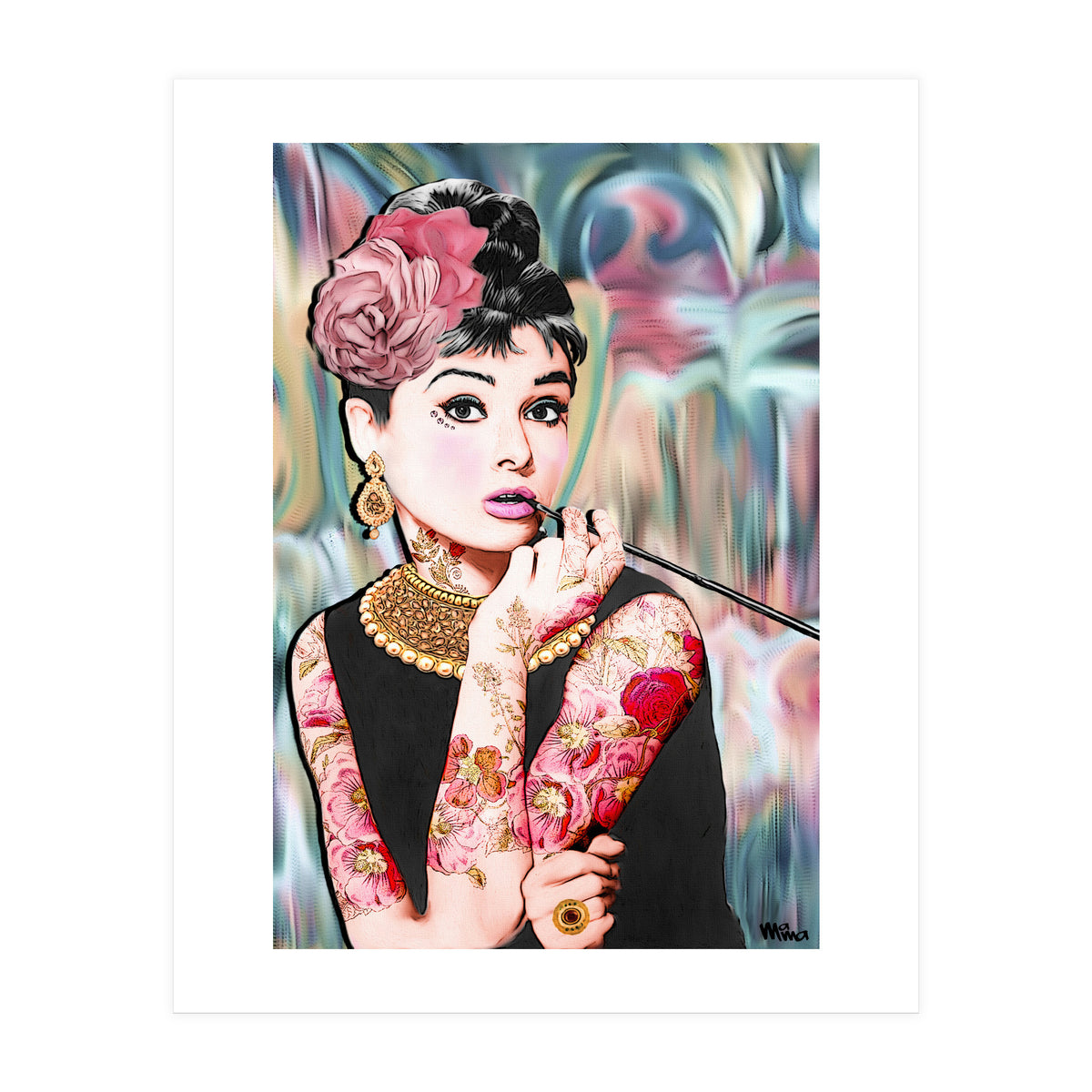 Tribute to Audrey (Print Only)