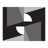 Geometric Shapes No. 11 - monochrome (Print Only) thumbnail