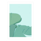 Abstract Banana Leaves Two - Greener Eden (Print Only) thumbnail