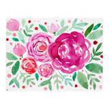 Watercolor roses in pink (Print Only) thumbnail