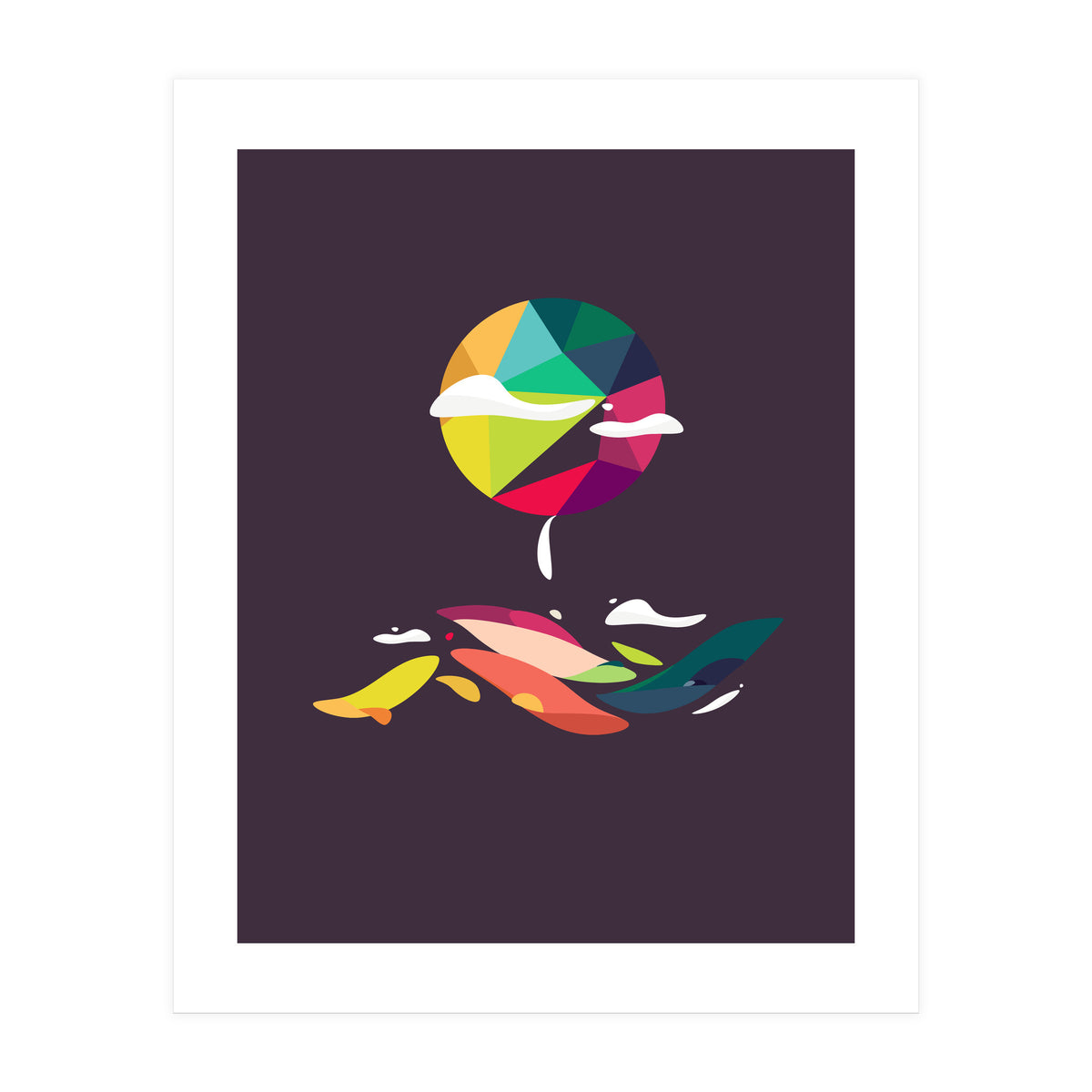 Landscape sun (Print Only)