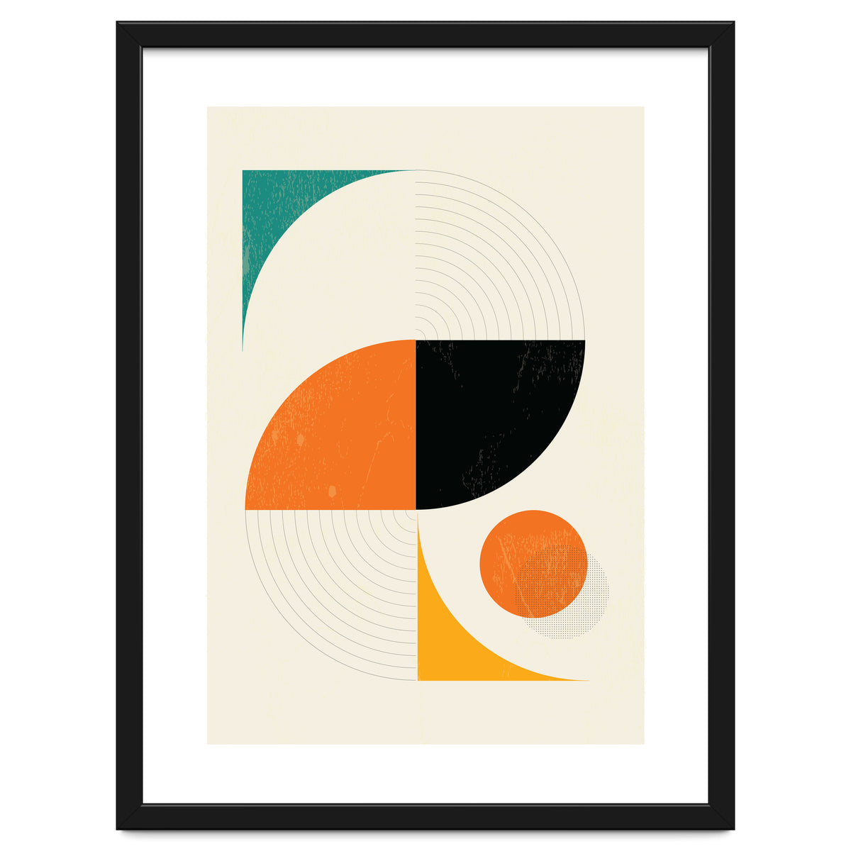 Mid Century Modern Abstract Pop