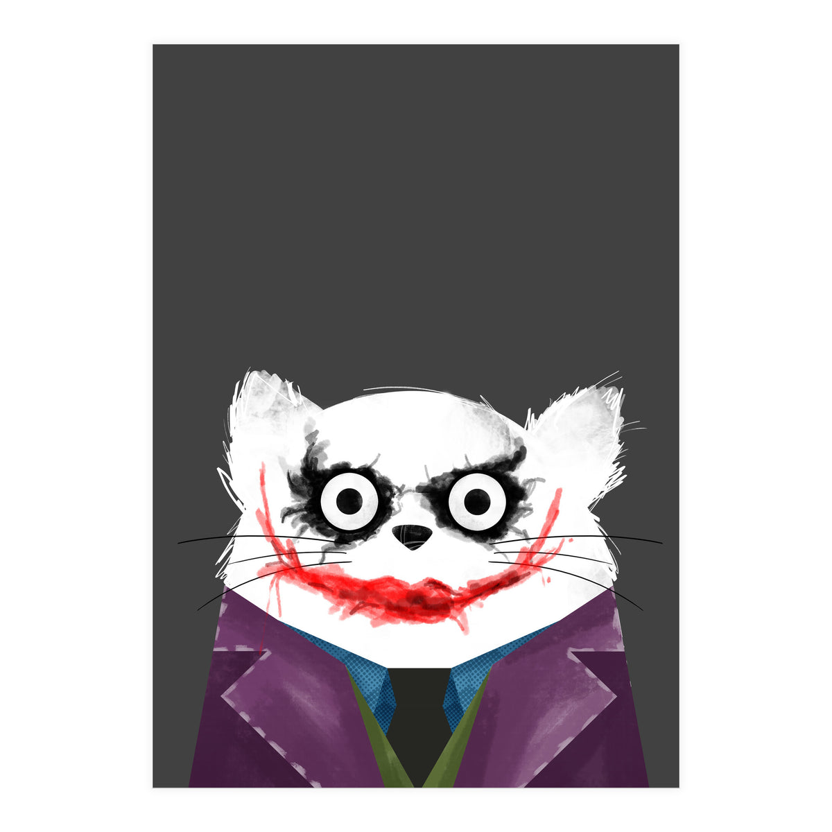 Doozal Cat Joker (Print Only)