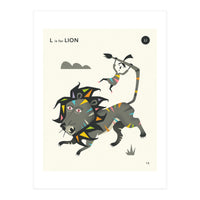 L is for LION (Print Only)