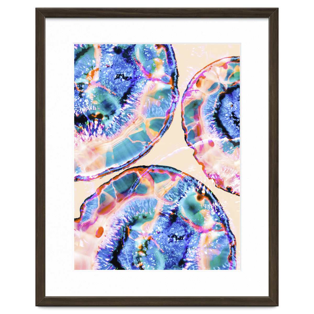 Abstract Agate Painting