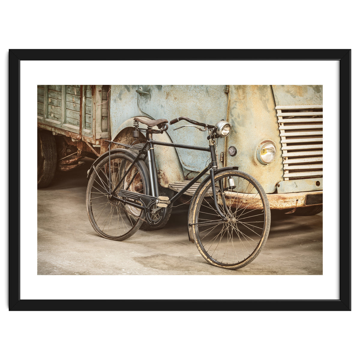 The Bicycle in the old Factory