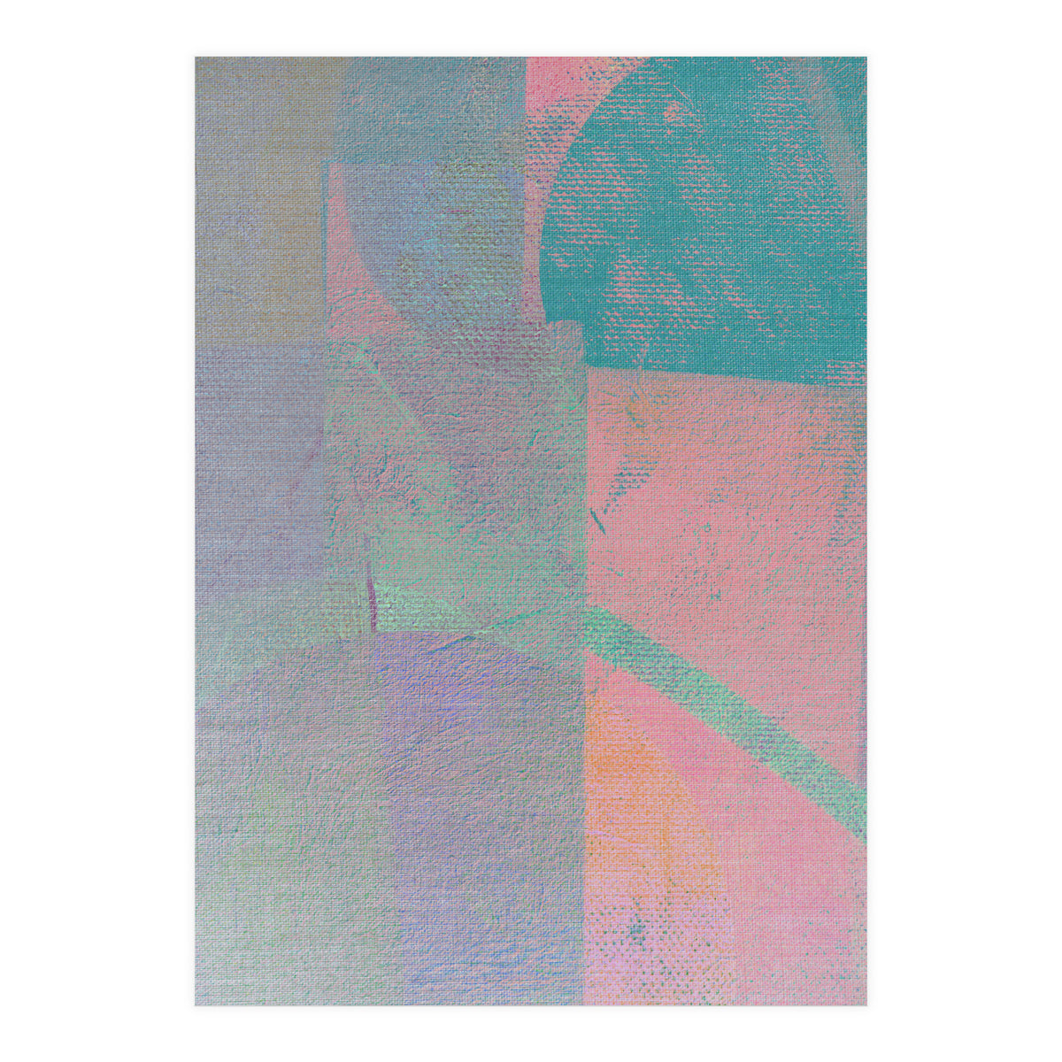 Fog In Downtown (1) (Print Only)