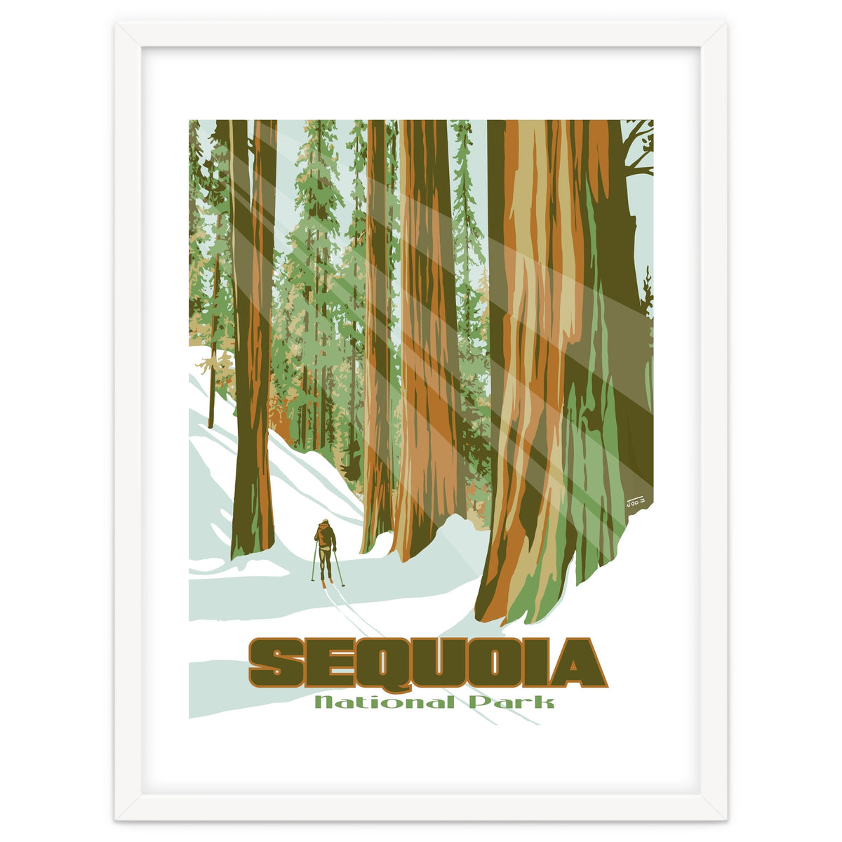 Sequoia National Park Poster
