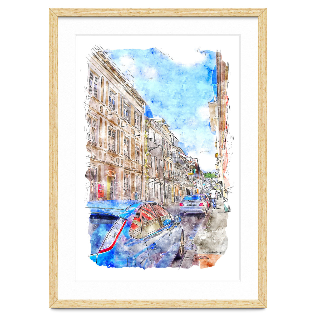 Street of Fort-de-France