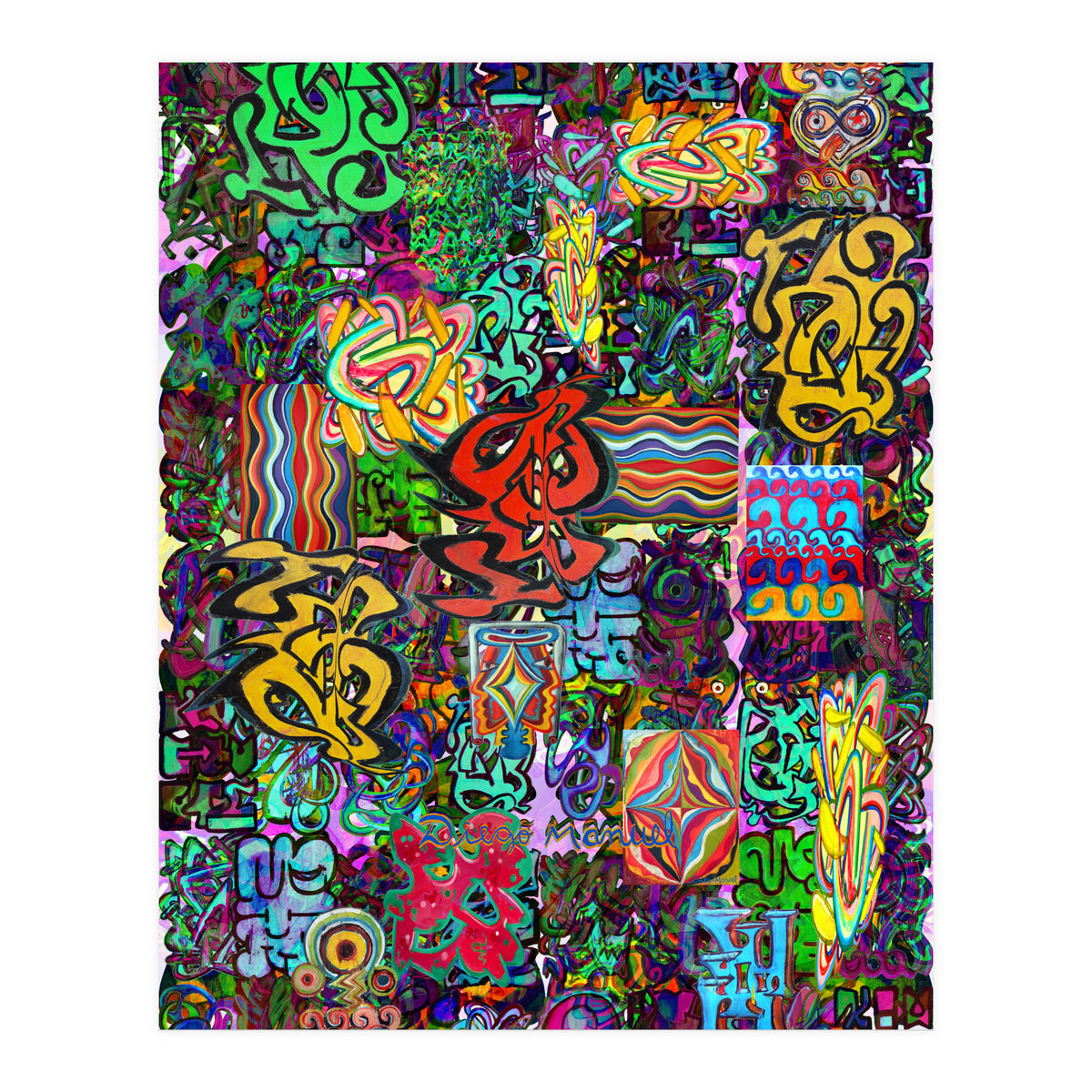 Graffiti Digital 2022 420 (Print Only)