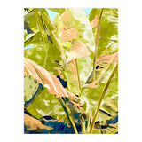 Blush Banana Tree, Tropical Banana Leaves Painting (Print Only) thumbnail