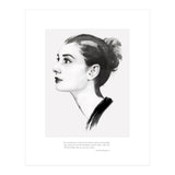 Audrey Hepburn, Quote Black (Print Only) thumbnail