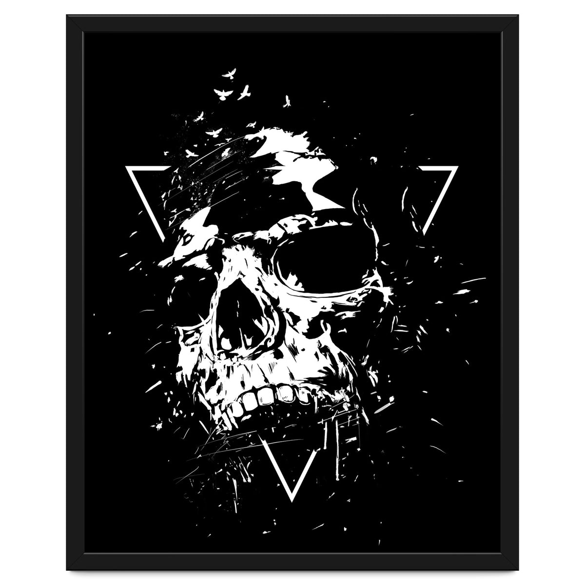 Skull X (Bw)