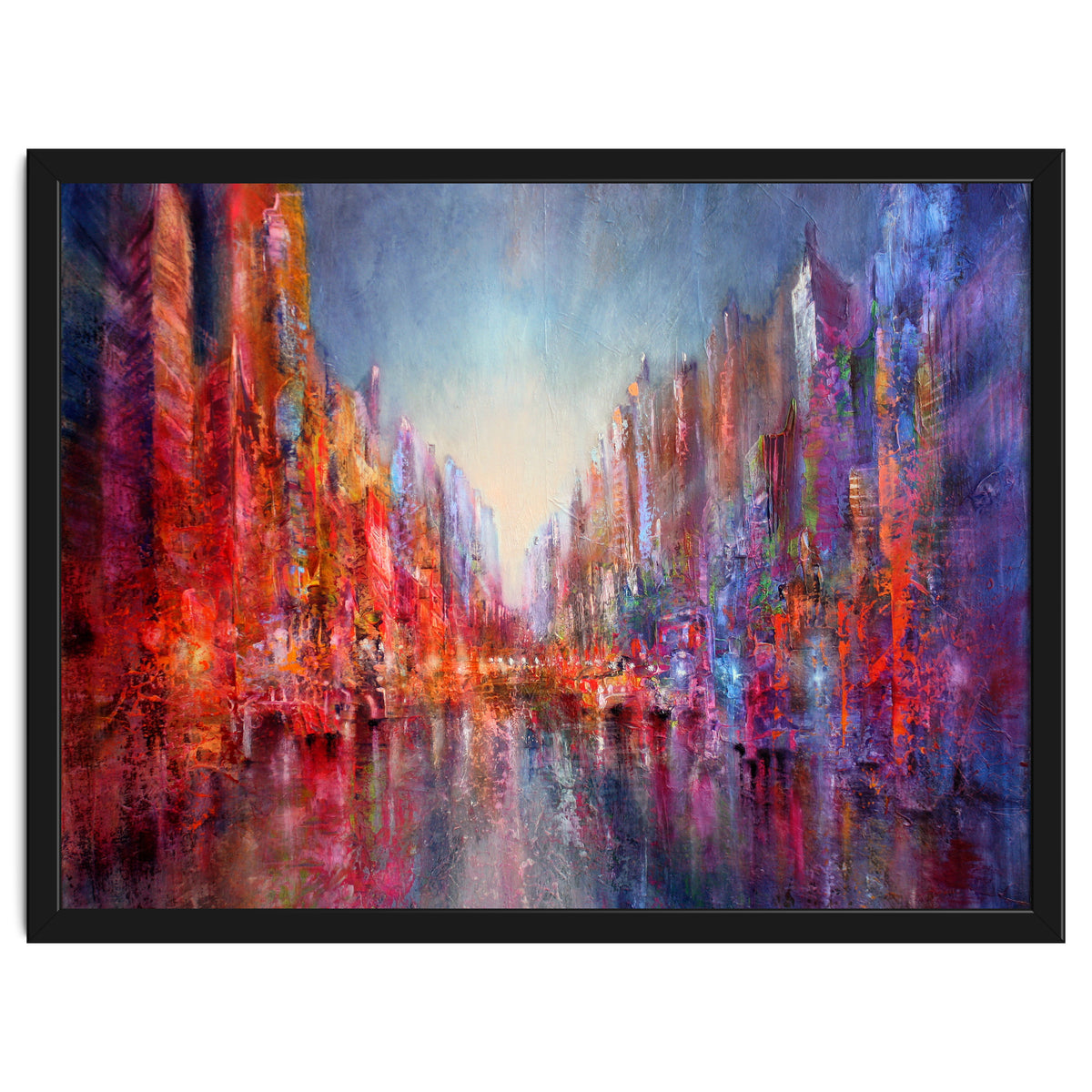 Stadt Am Fluss  - city on the riverside