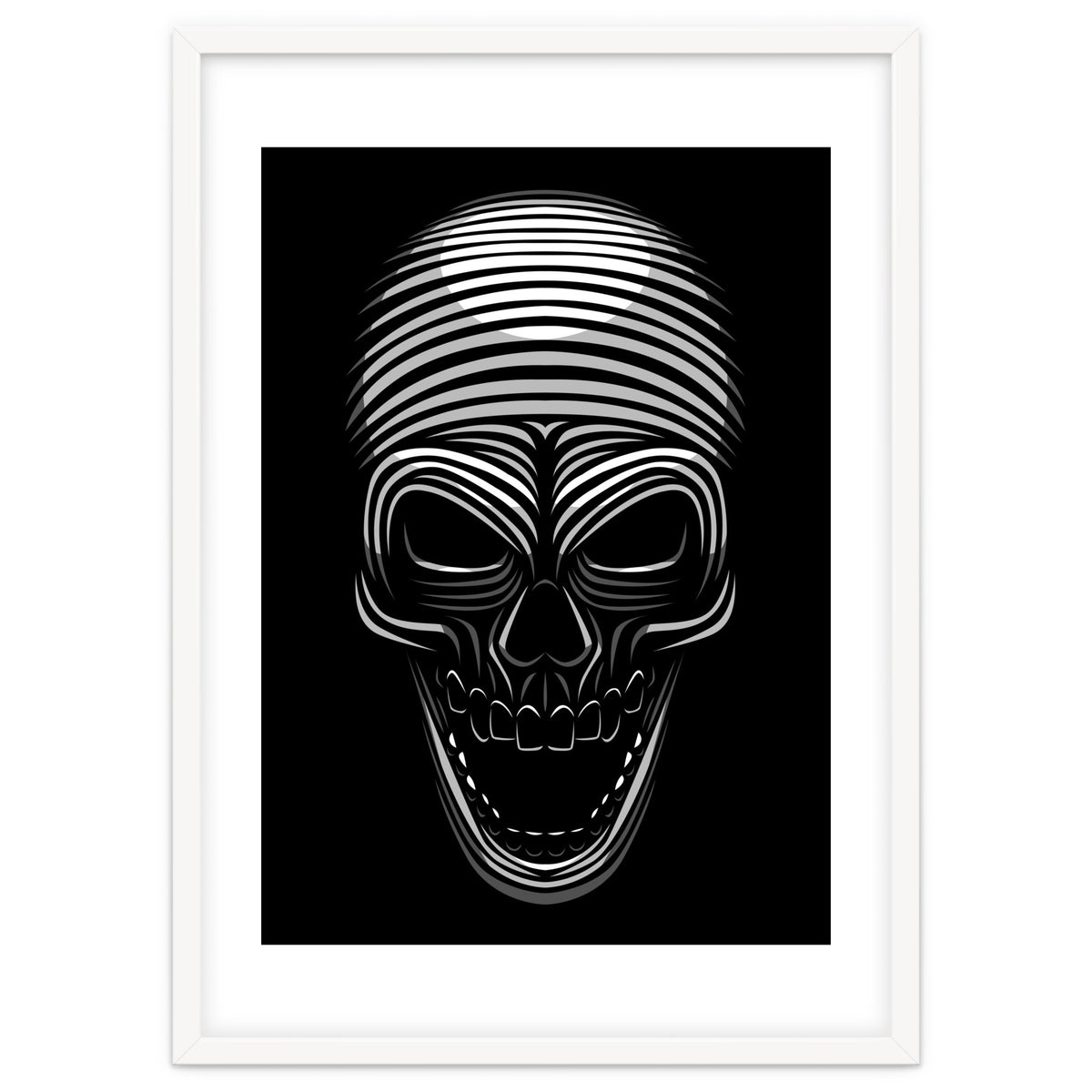 Lines Skull